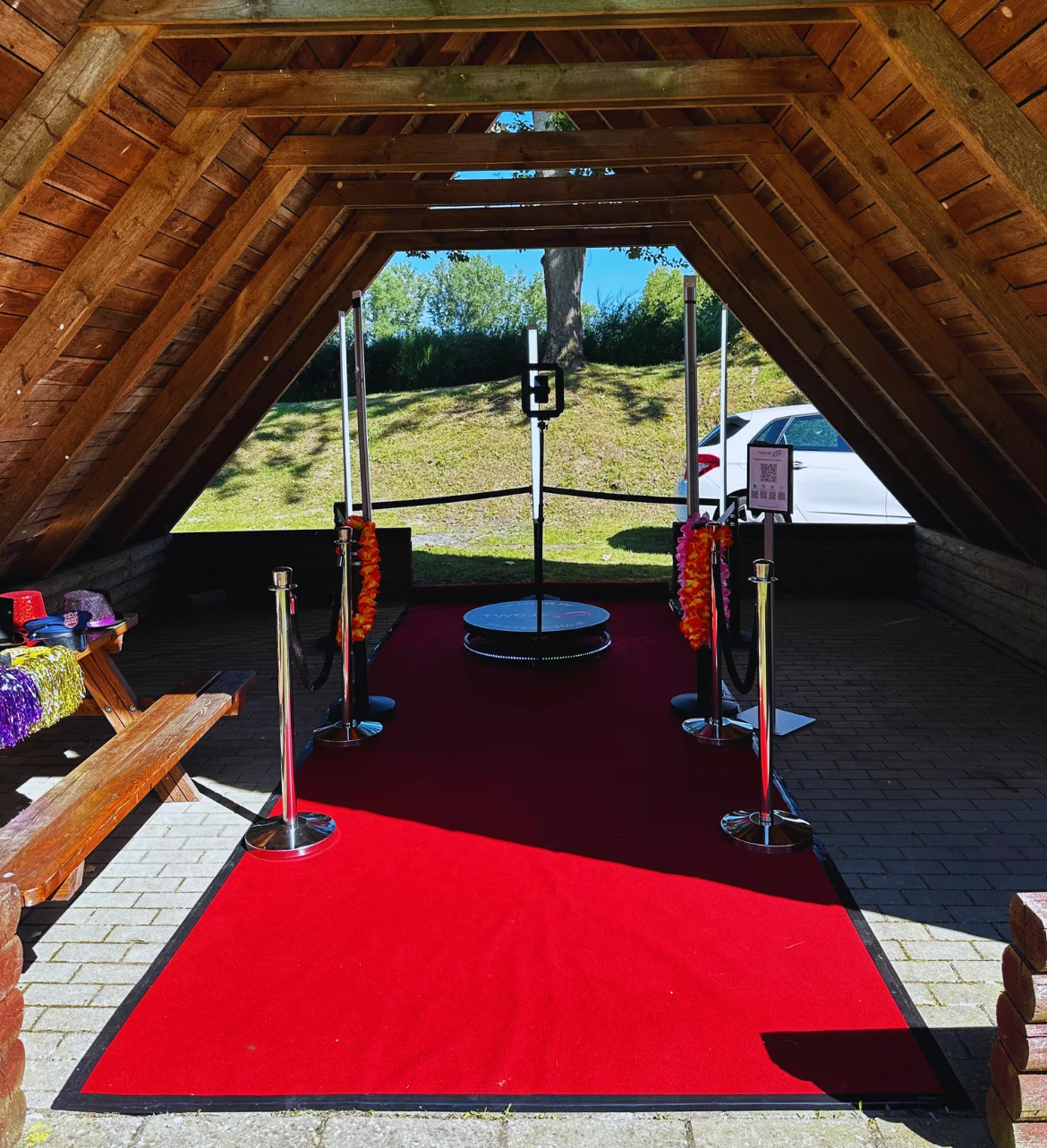 Stanowisko Fotobudki 360 Twoje360 - Piknik