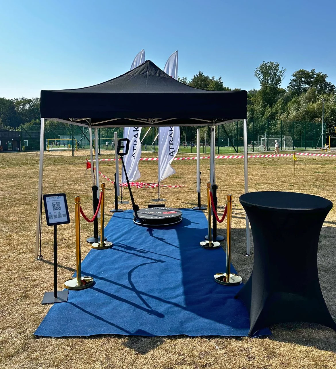 Stanowisko Fotobudki 360 Twoje360 - Piknik rodzinny