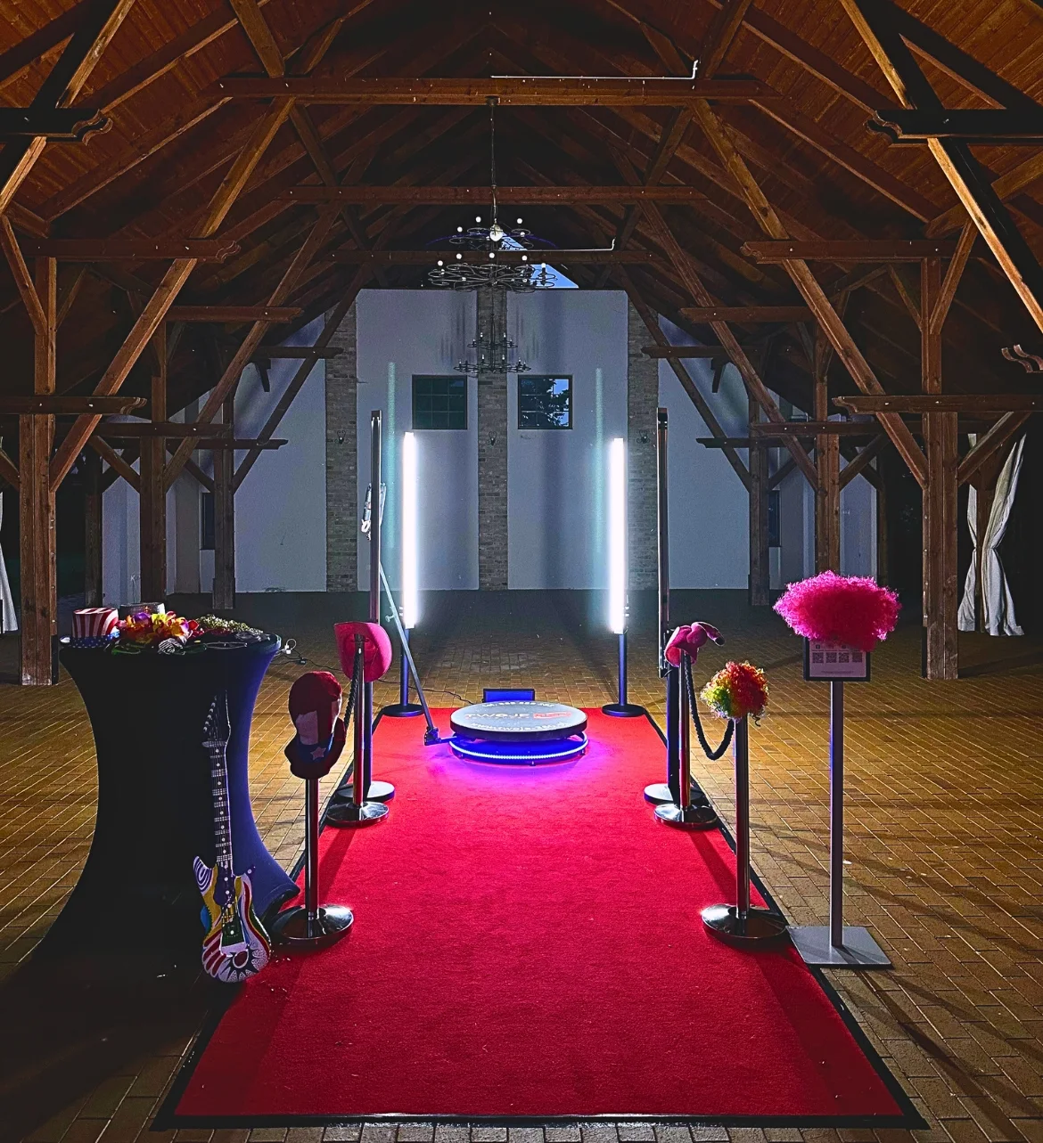 Stanowisko Fotobudki 360 Twoje360 - Wesele Martyny i Mateusza
